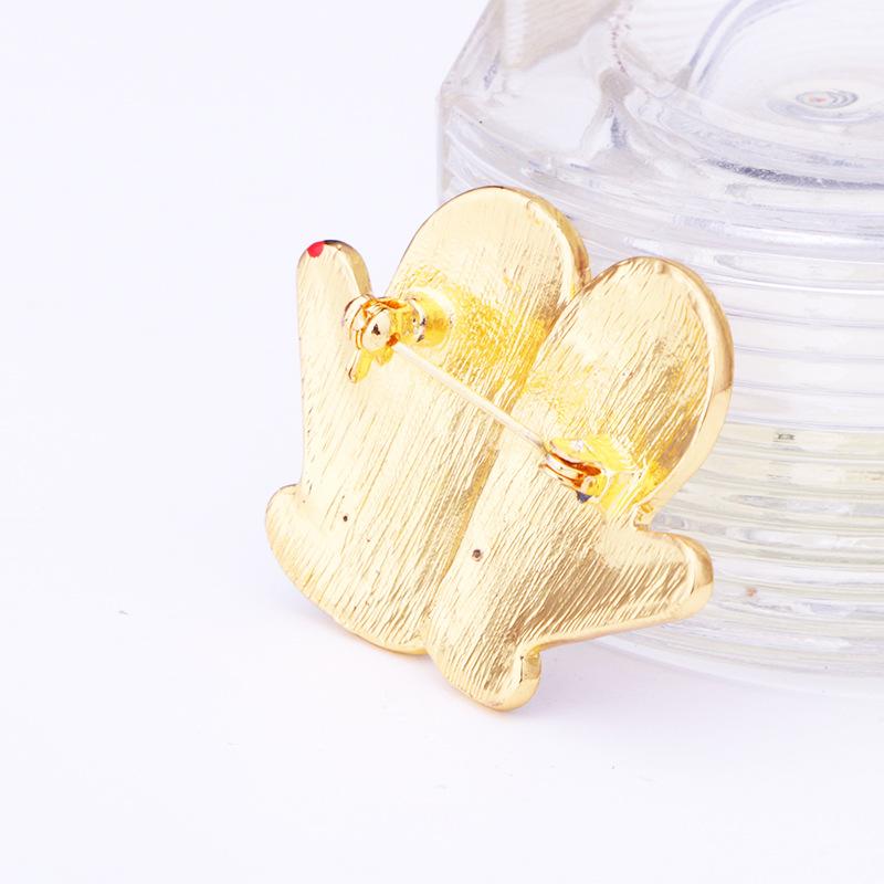 Рождественский набор брошей Санта Снеговик Елка Популярный в Европе и США | Праздничные значки на лацкан для украшения рождественского свитера Мужские Женские Аксессуары для тела