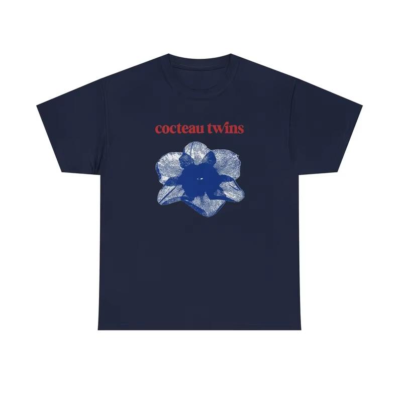 Cocteau Twins Vintage Graphic Unisex Tshirt 90s Band Graphic T Shirt Heaven Or Las Vegas Album Art Tee Rock Music Retro Shirt