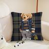 Fashion P-Polo B-Bears Luxury cushion cover Sofa Decorative Home Headboard Bedroom Backrest Cushion Square Cushion Nap Time