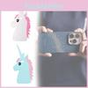 3d Cute Unicorn Cartoon Horse Rubber Case Cover Mobile Phone Iphone Supplies