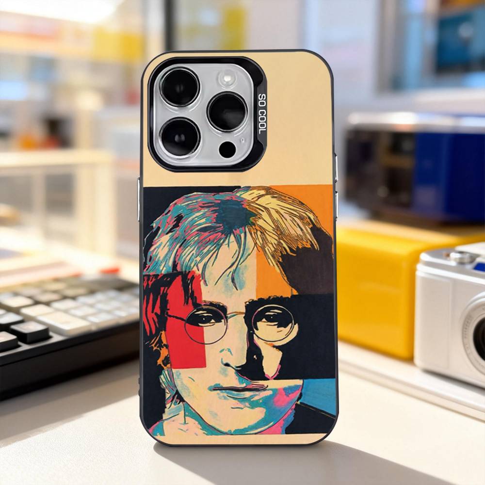 Крутой чехол для телефона A-Andy-S W-Warhol Art для iPhone 11,12,13,14,15,16,17,Pro,Max,Plus,E,Air,Mini IMD Матовый черный