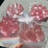 Slow Rebound Strawberry Cat Paw Fidget Toy Ultra-large Cat Paw Pinch Toy  Practical Jokes