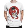 Мужские футболки Hajime No Ippo Зал Манга Новинка Хлопковая футболка Футболка с коротким рукавом Топы с круглым вырезом Печать