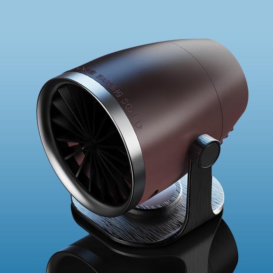 Автомобильный обогреватель и размораживатель 12 В/24 В 2-в-1 Портативный воздушный обогреватель для удаления запотевания лобового стекла Быстрый нагрев