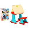 Day and Night - Day and Night Adjustable Kids Learning Easel and Desk
