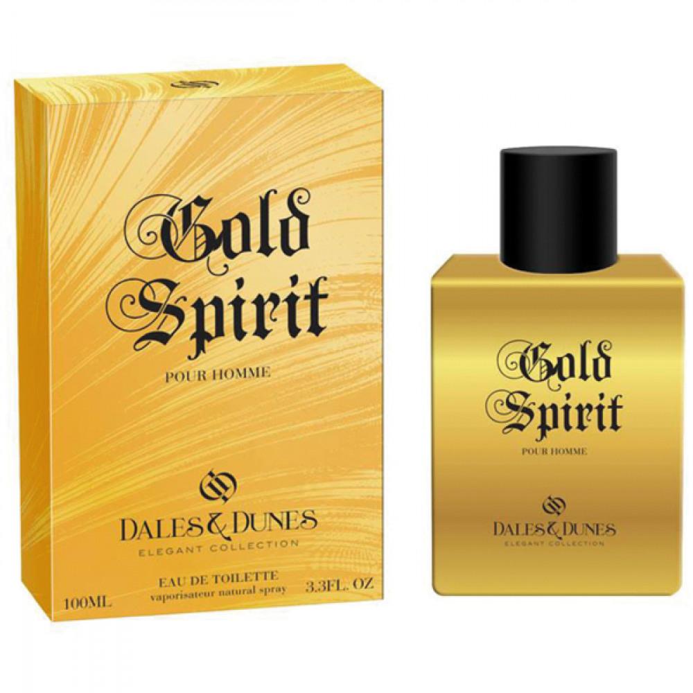 D&D Gold Spirit Perfume Men - Sweet & Spicy Notes - 100ml - Fragrance Twin Dupe