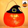 Glowing Pumpkin Lantern Reusable Halloween Ornament Halloween Light  Halloween Party Decorations