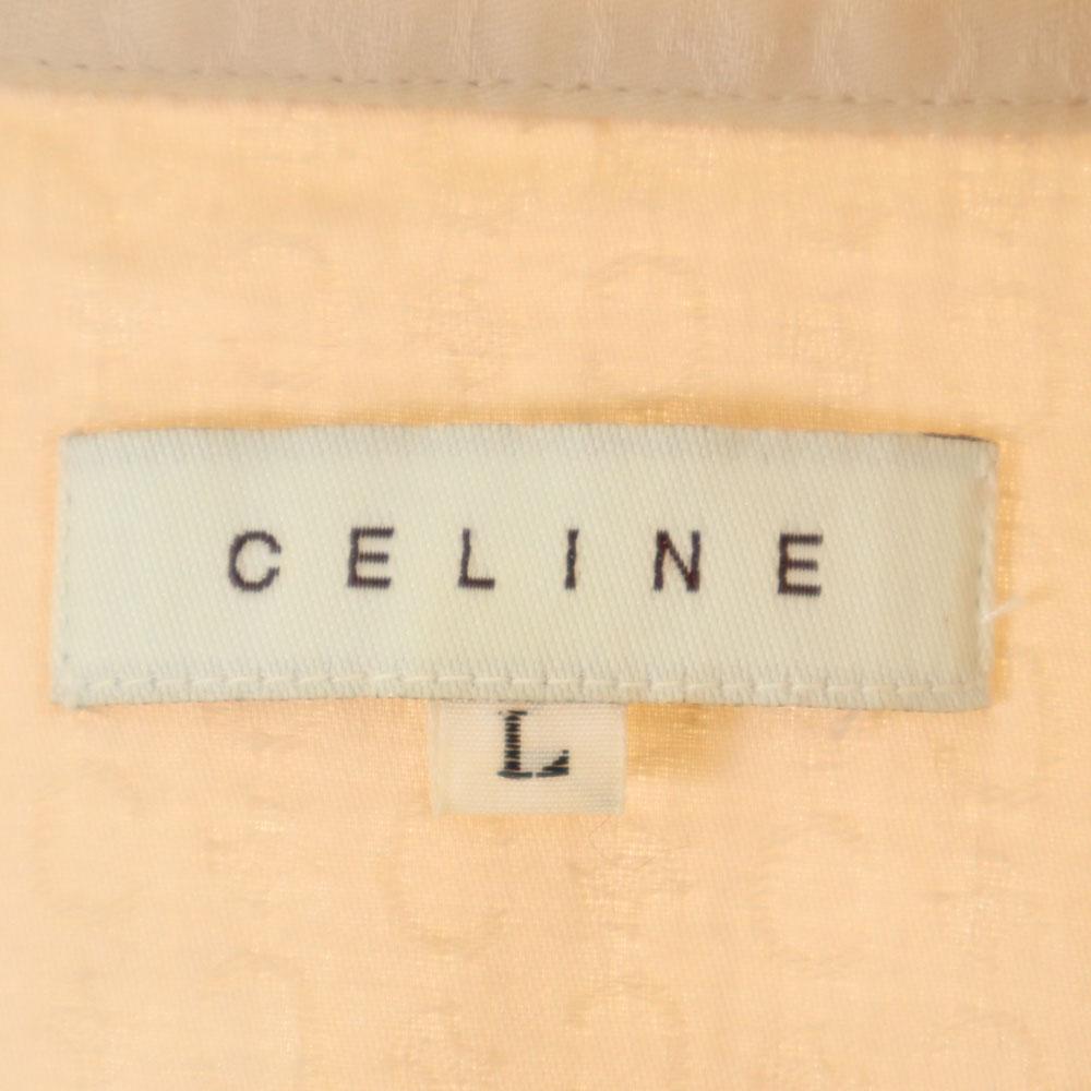 Celine Сделано в Японии Макадамский узор Длинный рукав Домашняя одежда L пижама Женская Б/у