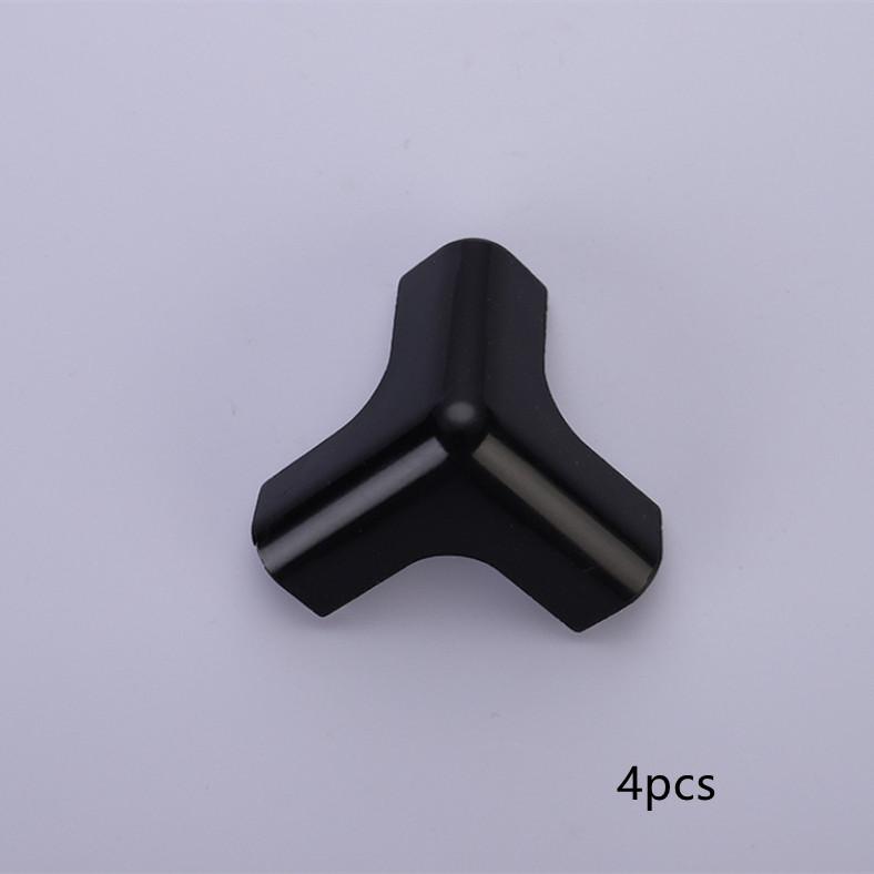 4 шт./компл., прозрачная защитная крышка L-образной формы для детской безопасности, угловая защита стола, защита детей