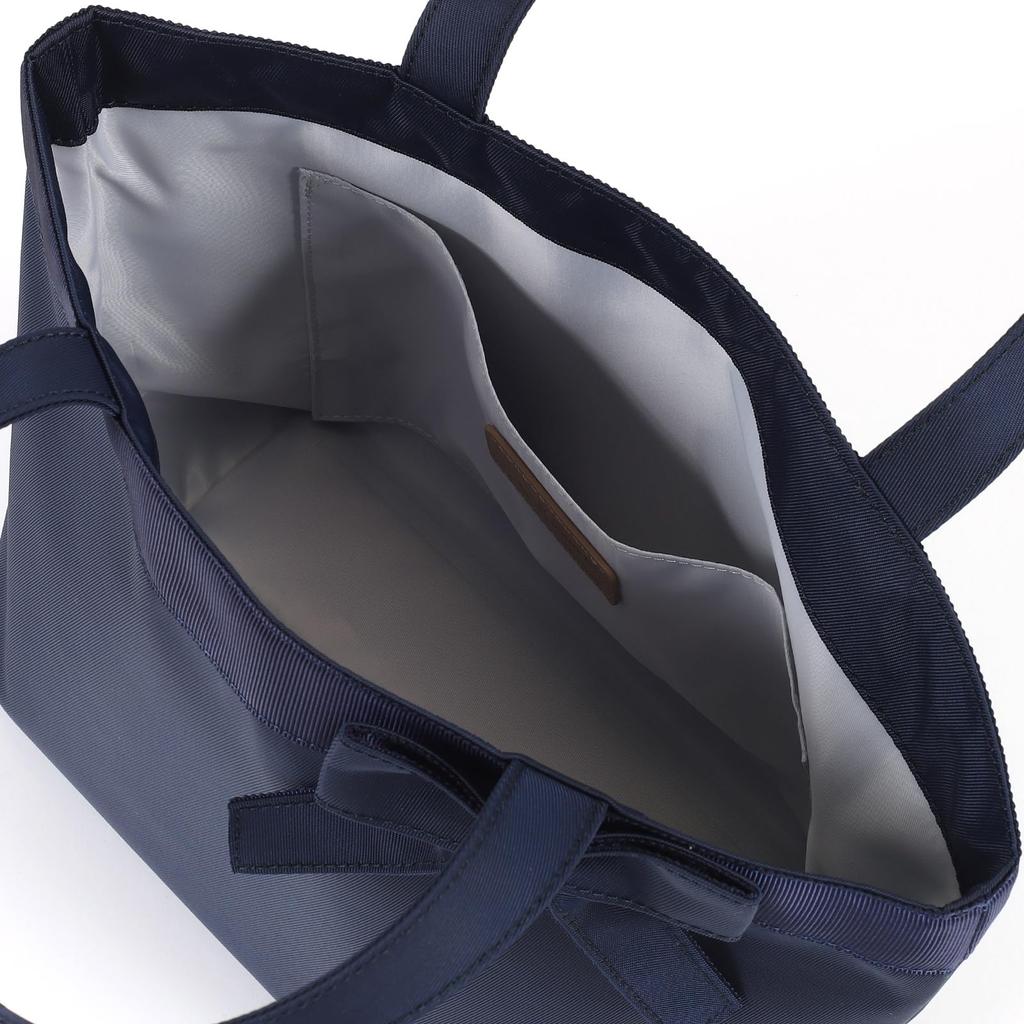 Kitamura Ribbon Motif Handbag R-0802 Dark Blue [Navy] 10101