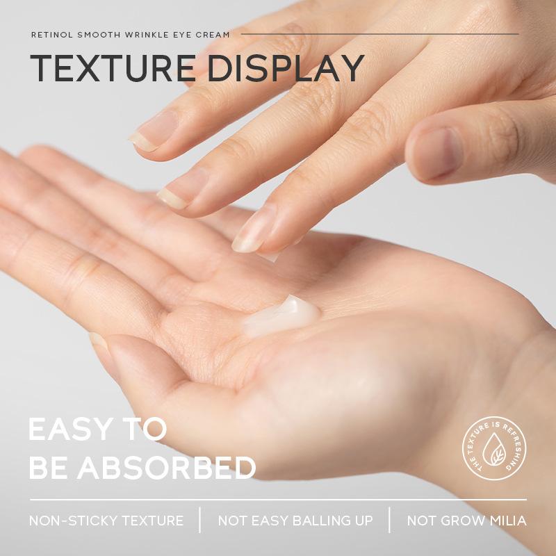 Позаботьтесь о коже вокруг глаз, увлажняющий и увлажняющий крем для кожи с ретинолом от производителя QUIYUM Retinol Eye Cream.