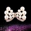 Luxury Fashion Elegant Faux Pearl Flower Brooches Pins For WomenGirls Gorgeous Decor Wedding Banquet Garment Ornament Gifts