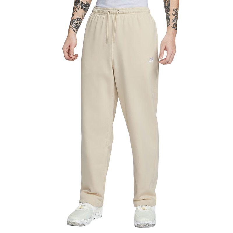 Nike Casual Pants Men's Beige/Brown Moderate Straight Fit Pants HQ4423-229