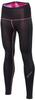 Mizuno Тренировочные леггинсы Biogear BG9000 Dynamotion Fit без шитья Защита от ультрафиолета UV 2WAY Stretch женские черные розовые S