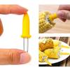 10pcs Fork Corn Skewer Stainless Steel Corn Holders Corn On The Cob Skewers Fruit Forks Outdoor Camping Cooking Barbecue Tool
