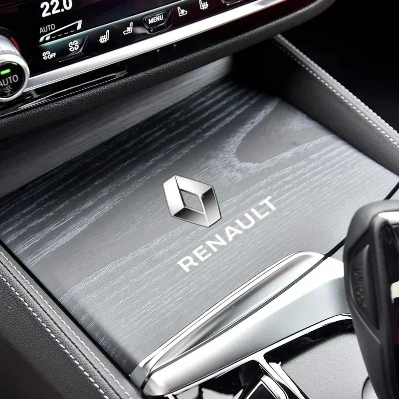 Car Stickers Car-Styling Logo Interior Decorative Accessories For Renault Megane 2 3 Koleos Duster Clio 4 Logan Captur Kadjar R888