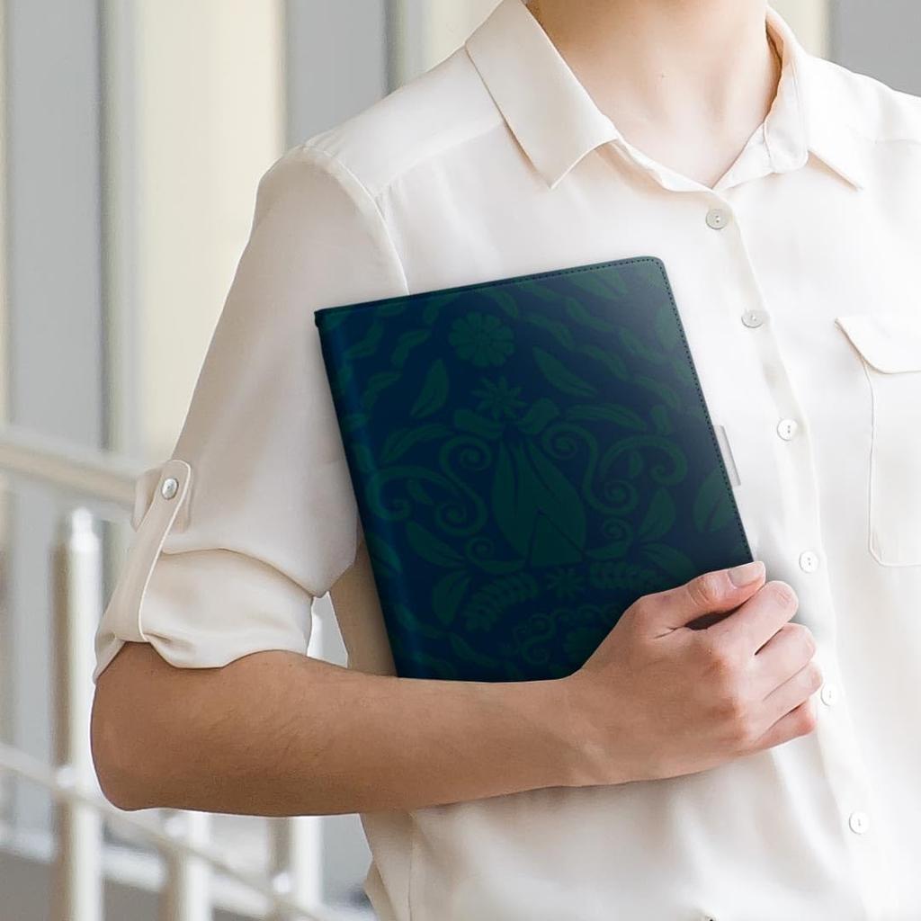 Igcase Fire HD 8 Released In Dedicated Notebook Direct Pasting Navy Blue 003832 (8th Generation, 2018) Case, Type, Cover, Type, Pattern, Elegant,