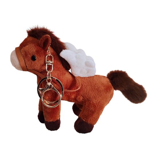 Мягкая плюшевая игрушка-пони для детей, мягкая набивная игрушка для сна и обнимания, реалистичная пятнистая кукла-лошадь, подарок для детей и малышей