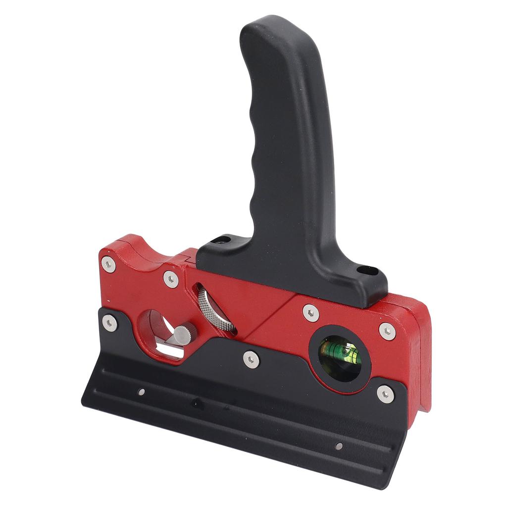 Фасочная рубанка Алюминиевый сплав Деревообрабатывающий ручной рубанок для быстрого строгания кромок, обрезки углов Красный