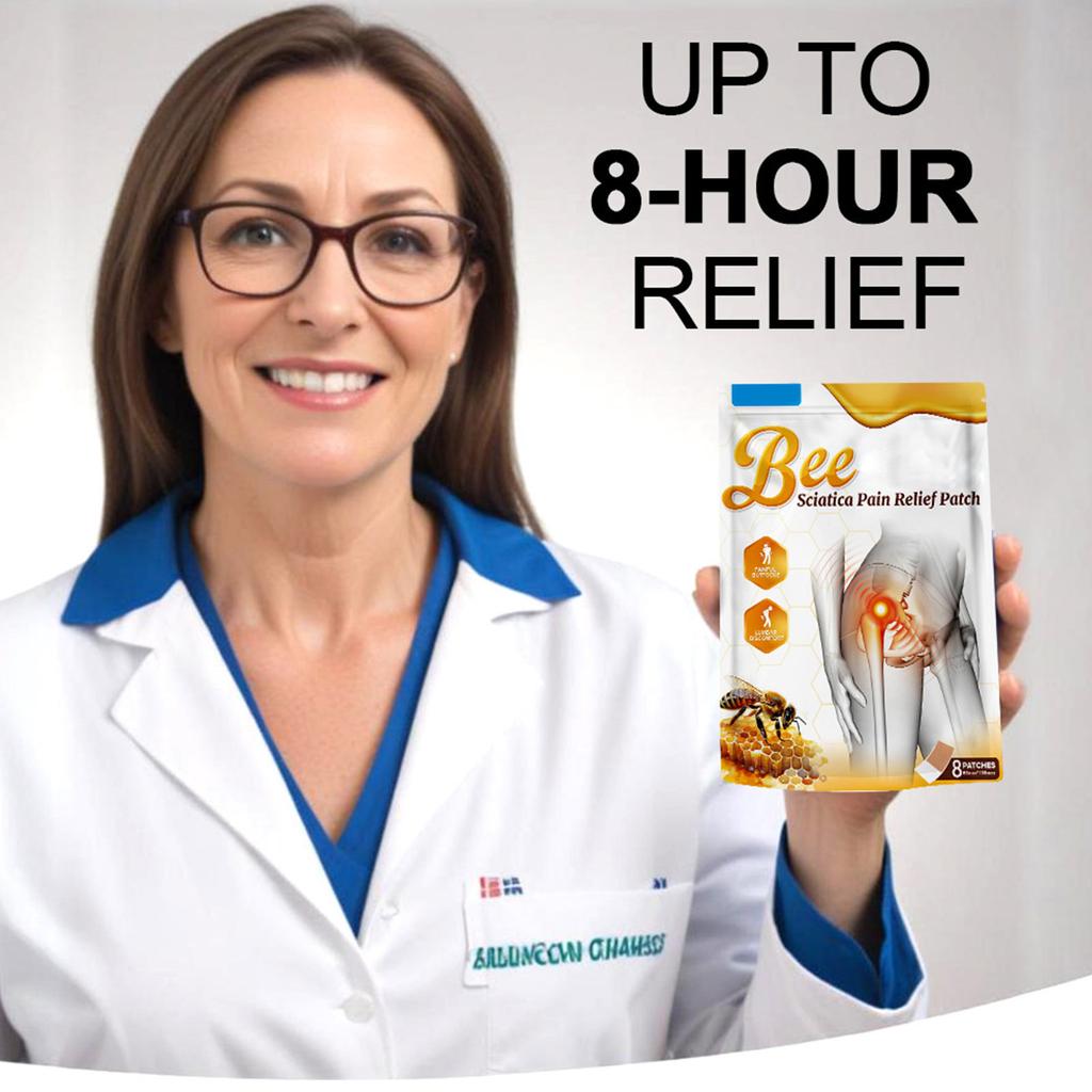 Plaster Application Of Bee Sciatic Patch Alleviates Sciatic Nerve Discomfort