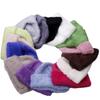 Unisex Fluffy Style Thick Winter Beanie Hat Street Style Classic Custom Design  Fashionable Beach Common 3D Embroidery