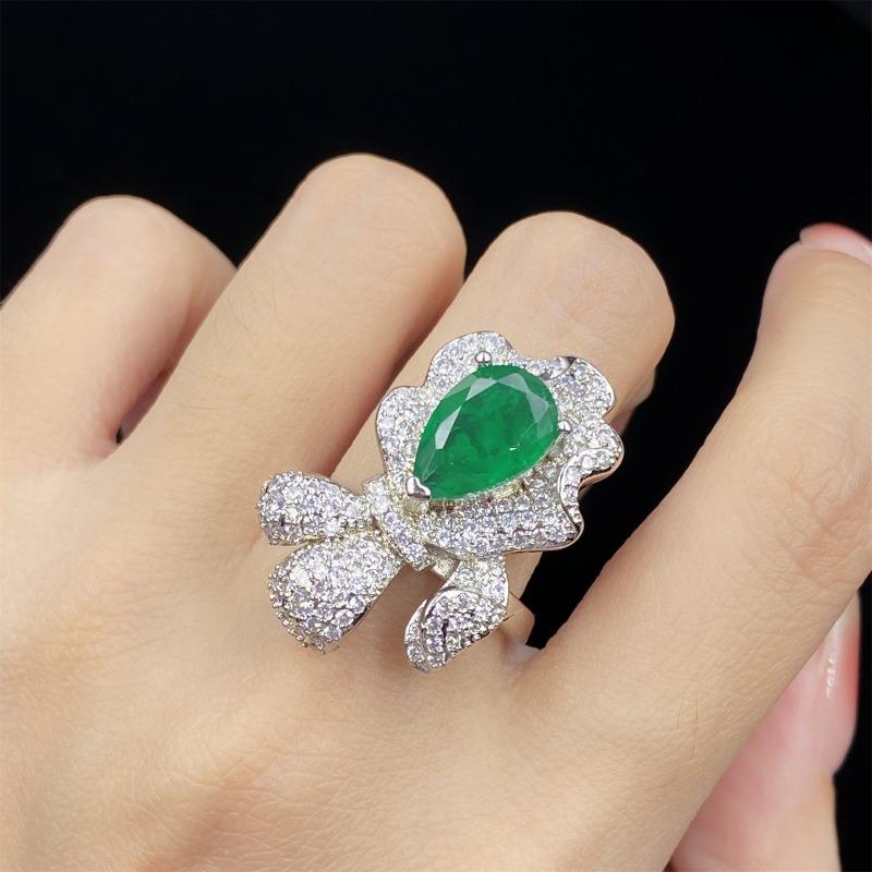 Sace Gems Классические кольца из медного сплава с цирконием, серьги, кулон, ожерелье, комплекты ювелирных изделий, подарки для свадебной вечеринки