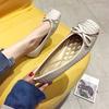 Fashion Fashion Flats for Women Boat Shoes Women Flats Elegant Office Ladies Shoes Soft Comfortable Big Size 41 A2272