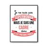 Poster I Am Not Superwoman, I Am an Executive | Poster Job Title Humor for Wall Decoration Premium Paper Quality A4