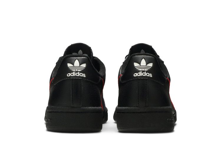 Мужские кроссовки adidas Continental 80 Черный Алый Красный Core Black/Scarlet/Collegiate Navy