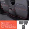 For XPENG G6 Seat Anti-kick Pad Rear Seat Protection Wear Pad Car Interior Supplies Auto Parts Automobiles Interior Accessories