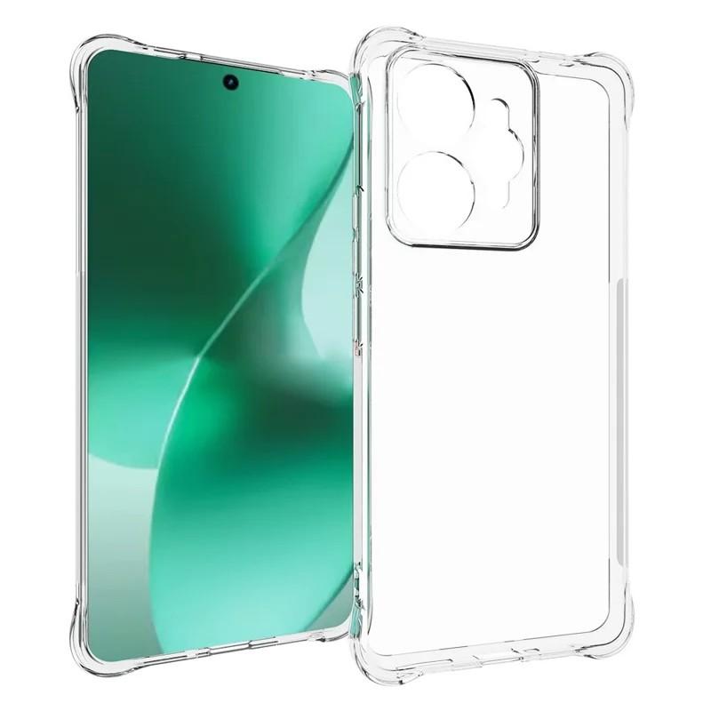 For Realme 15 5G Clear TPU Case WANLONFENG TM Series 2.0mm Phone Back Cover