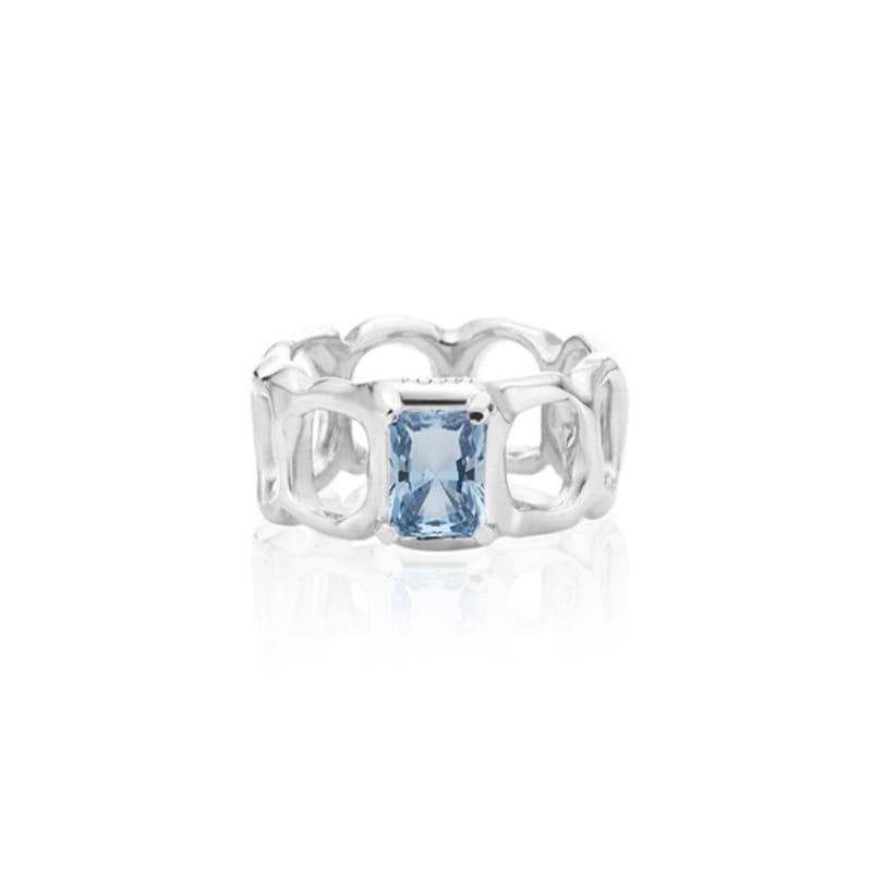 POPPI Gentle link ring (Topaz)