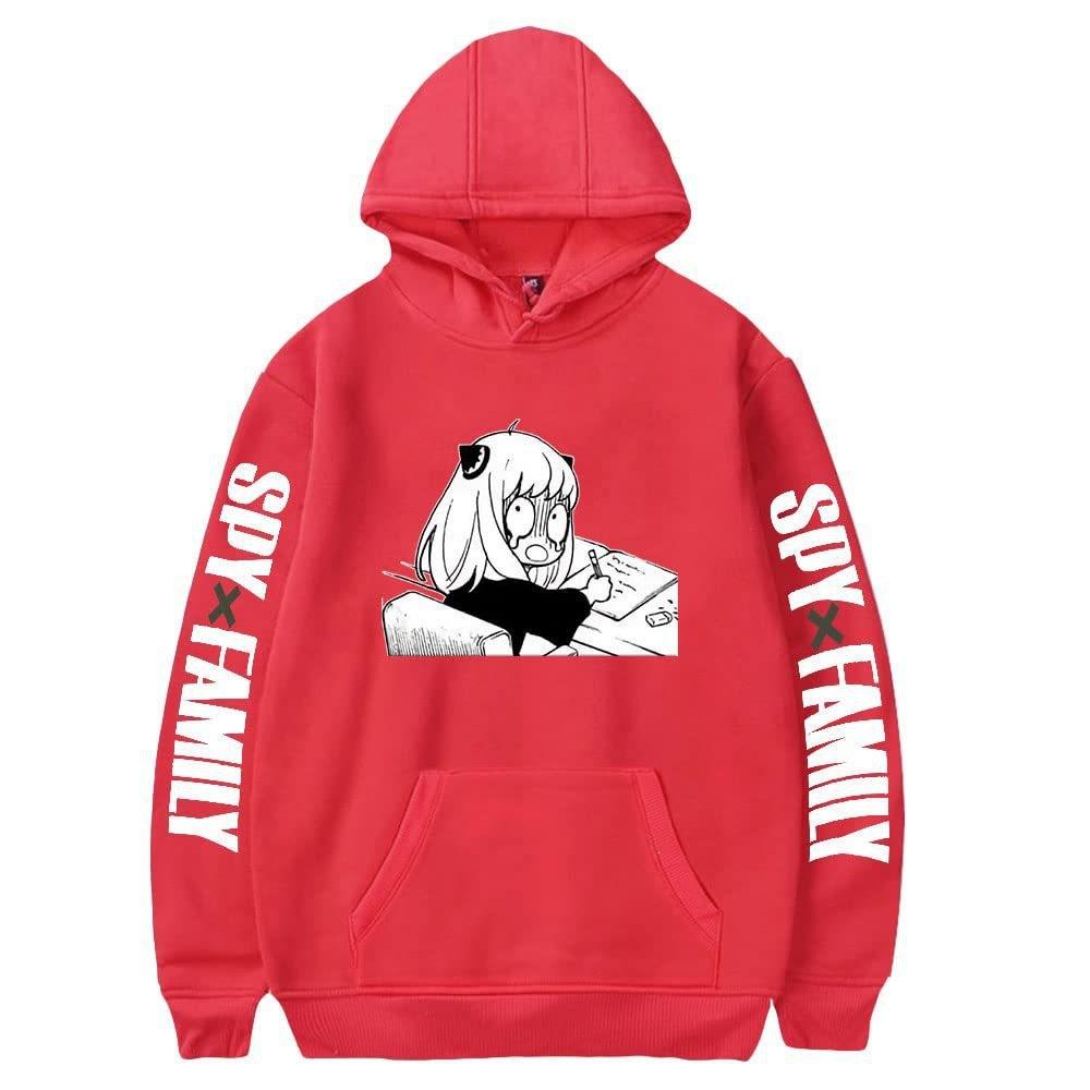 SPY × FAMILY Spy Play House Anime Peripheral Hoodie Hooded Sweater Top Men's and Women's Long Sleeves
