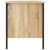 Nightstand Sonoma Oak 40x42x50 cm Engineered Wood