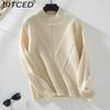 Solid Color Half-High Neck Pullover Women's Sweater Autumn/Winter Casual Long-Sleeve Knit Top for Women