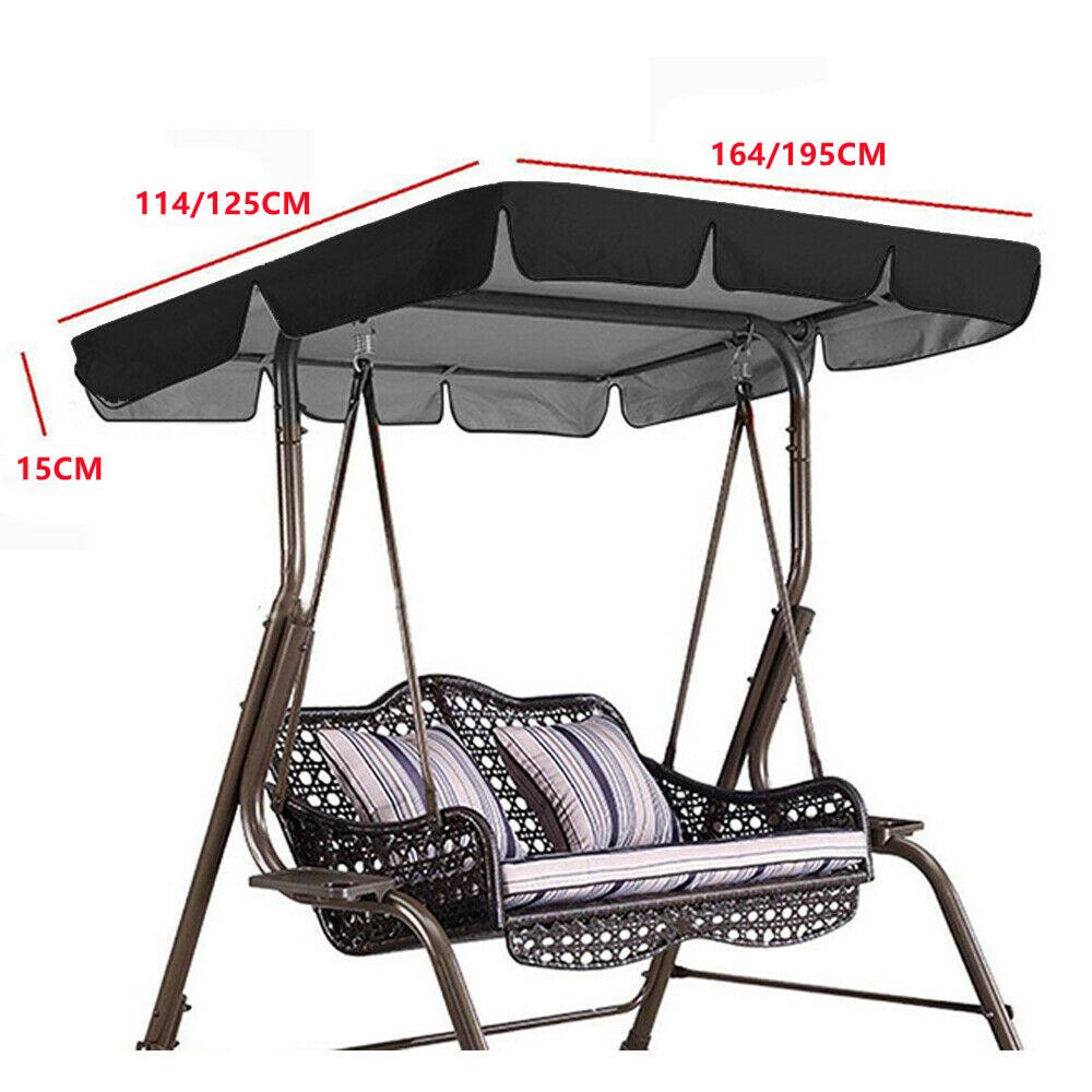Универсальный сменный уличный пылезащитный чехол из ткани для садовых качелей-навеса