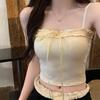 Korean Style Temperament Bowknot Lace Camisole Vest Summer Base Layer Beautiful Back Outer Wear Hot Girl Top