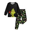 Children's  Boys And Girls Thin Two-piece  Long-sleeved Pants Two-piece