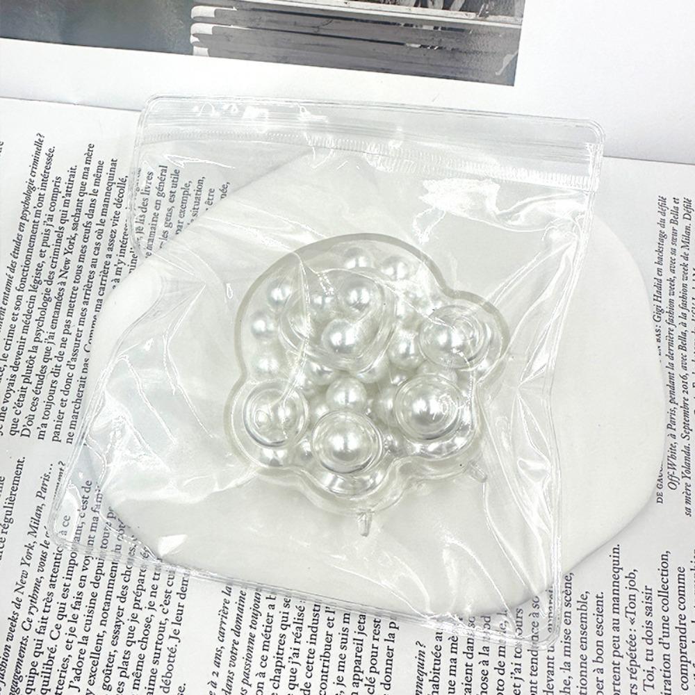 Bead Ball Pinch Fidget Toy Mochi Ball Pearl Squeeze Toy Pearl Noisy Ball Toys Table Ornaments
