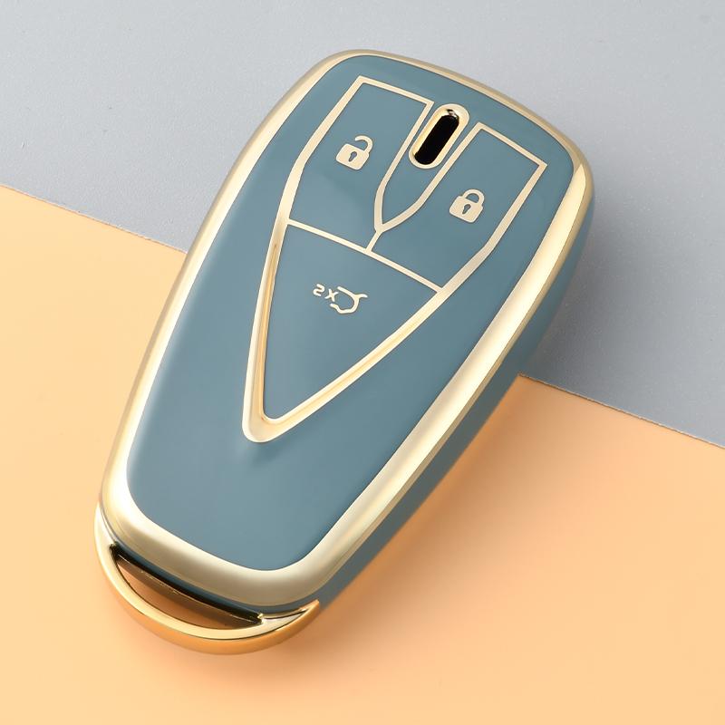 3-кнопочный TPU чехол-оболочка для ключа автомобиля Changan UNIT UNIK CS35PLUS CS55 PLUS CS75 PLUS oshan X7 X5 Аксессуары