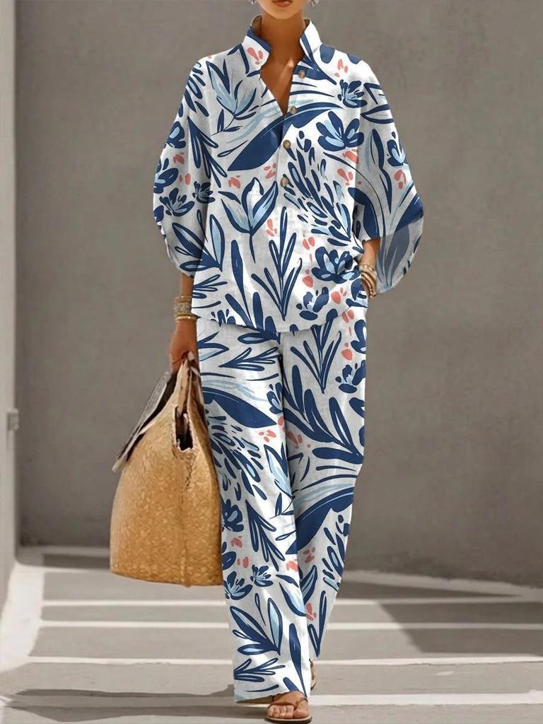 Ladies shirt set, a new 1116 fashion casual set.