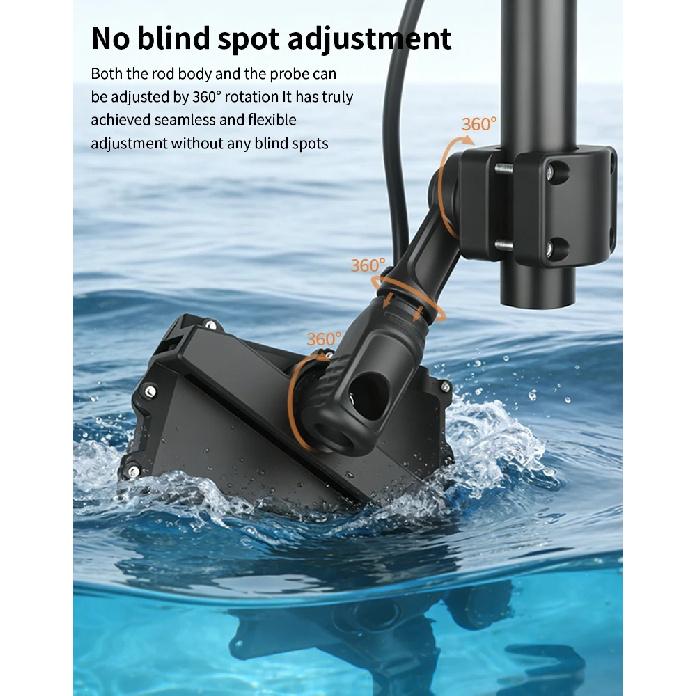 Крепежный кронштейн для датчика Lowrance LVS34 LVS32 LVS62 ActiveTarget 2 Морской Алюминиевый Сплав Live Sonar Лодка Каяк Рыбалка