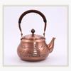 Китайский медный чайник ручной работы, Бытовой утолщенный чайник из красной меди, Чайник для кипячения воды большой емкости, Чайник для здоровья, 1,6 л