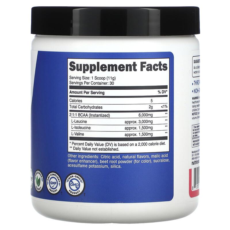Performance, BCAA, Raspberry Lemonade, 11.8 oz (330 g)