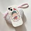 Чехол для телефона Catoon Chibi M-Maruko ChanS для IPhone 16 15 14 13 12 11 Pro Max Plus Ударопрочный кожаный чехол