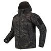 Men Soft Shell Military Jacket Waterproof Fleece Army Tactical Camouflage Jacket Winter Shark Skin Hooded Outdoor Windbreaker Coats