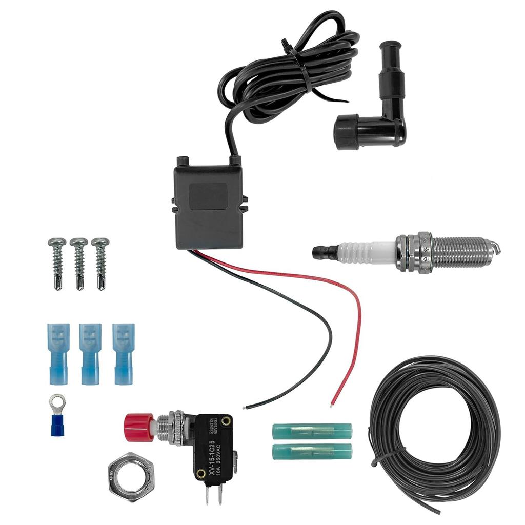 Комплект одного огнемета, комплект выхлопного пламени для мотоцикла BFTKAFK-одиночный огнемет включает все аксессуары для установки