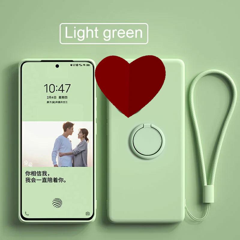 Чехол для Xiaomi Poco X6 X7 Pro Чехол Жидкий силиконовый чехол-подставка для кольца POCO X5 Pro Чехол противоударный бампер задняя крышка Funda