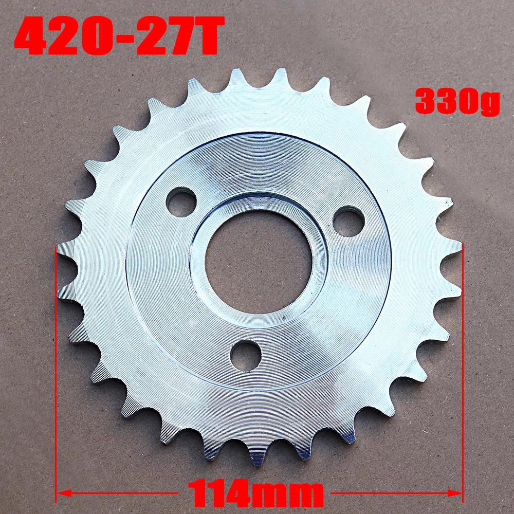 Мотоцикл 420-24T 25T 26T 27T 28T 30T Зубчатый задний диск цепи Для Honda Z50 Z50A Z50J Z50R Mini Trail Monkey Bike Универсальный