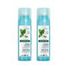 Сухой шампунь Klorane Aquamint Cool Sebum 150 мл, 2 упаковки, специальная